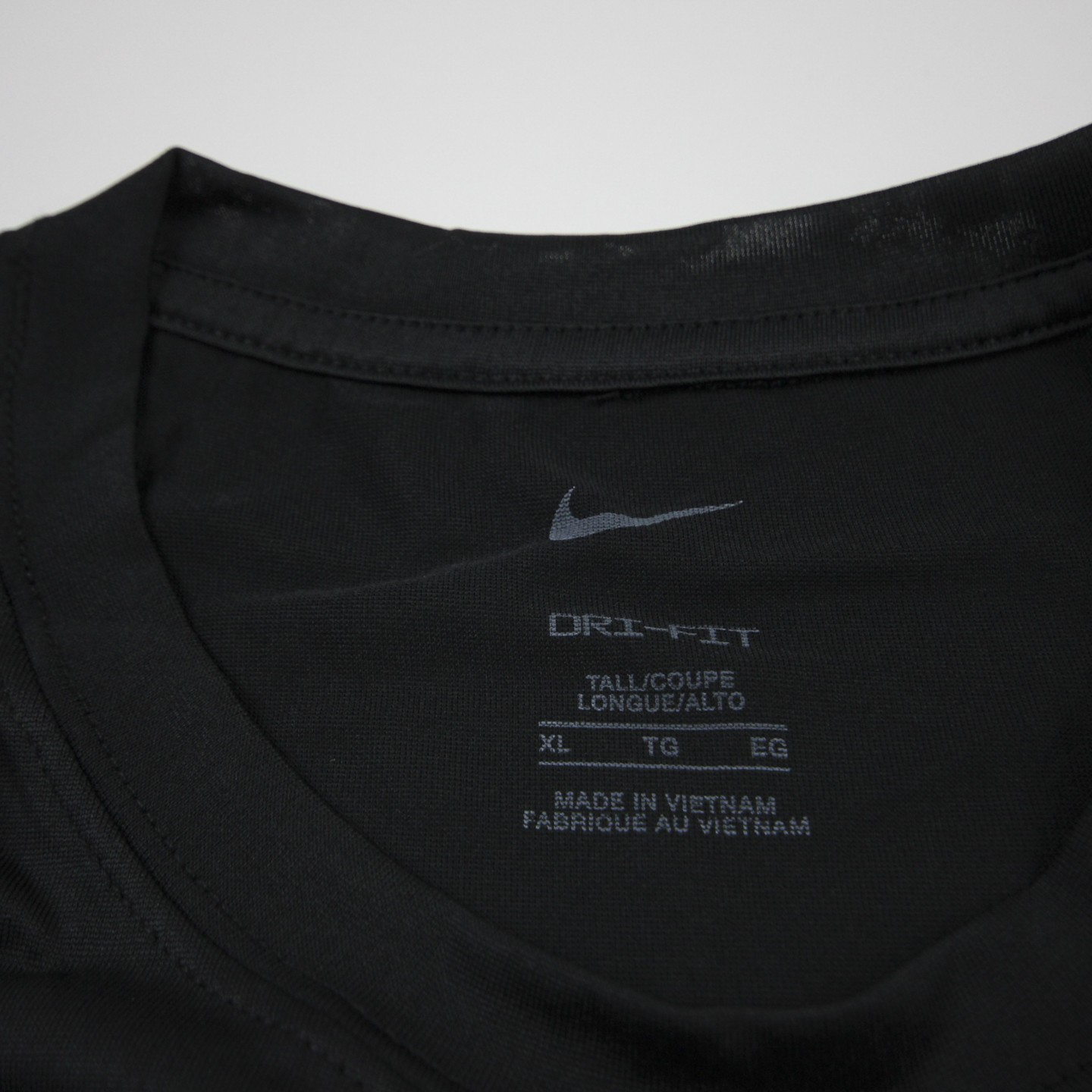 Nike Dri-Fit Long Sleeve Shirt Men’s Black New with Tags XLT