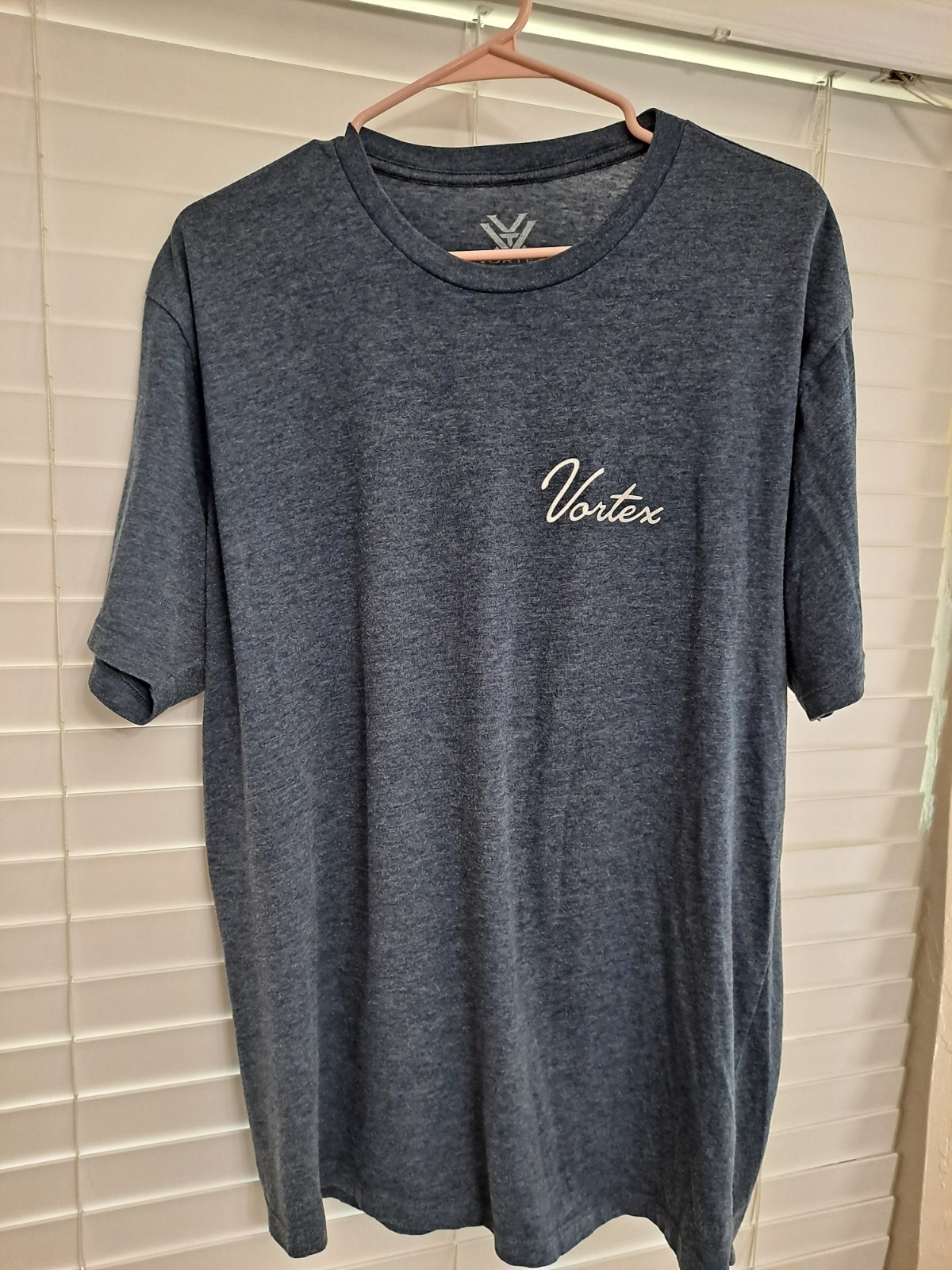Vortex Optics Golf Men’s XL Heather’s Steel Blue Super Soft Shirt