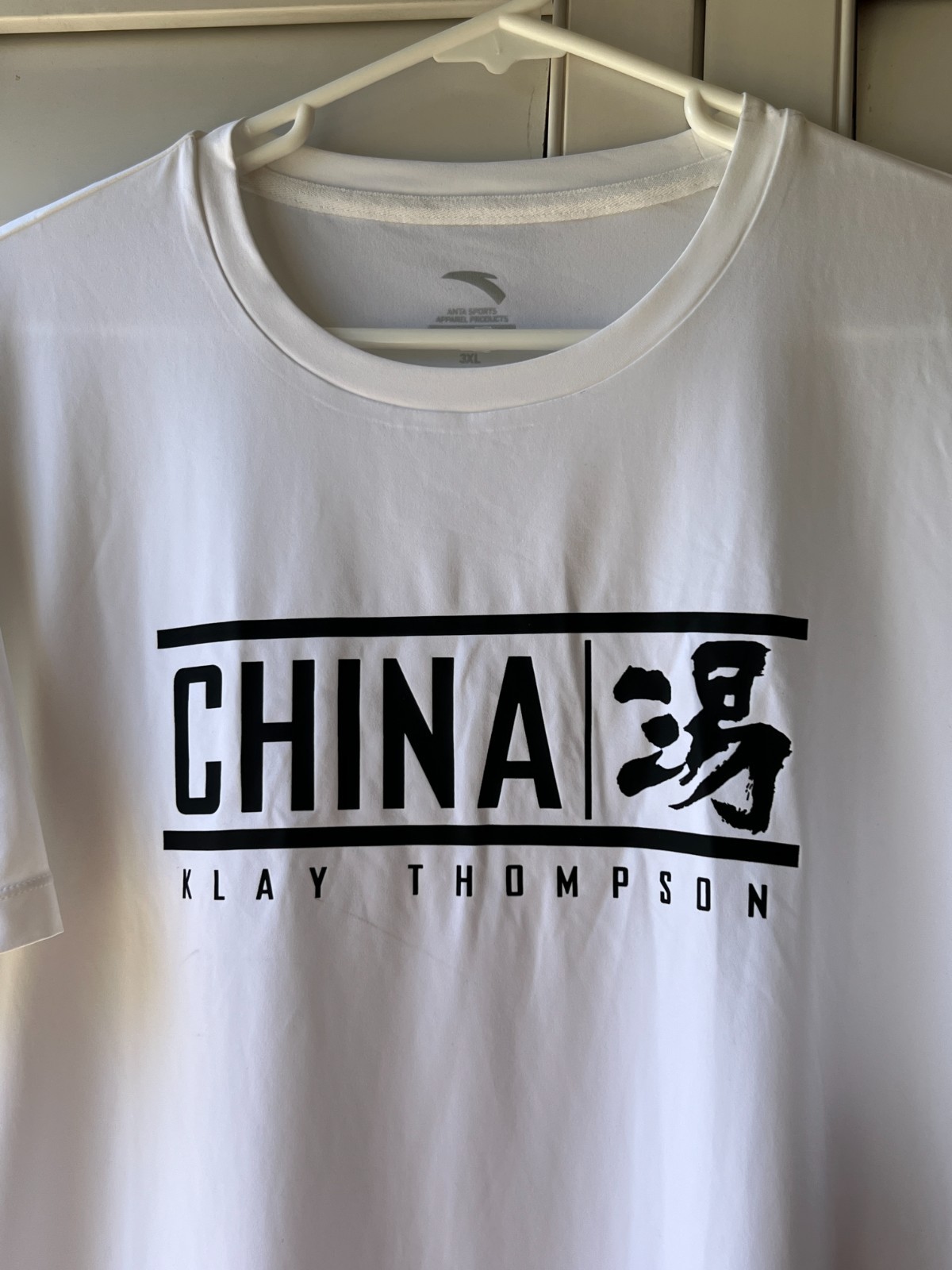 Anta China Klay Thompson White Shirt