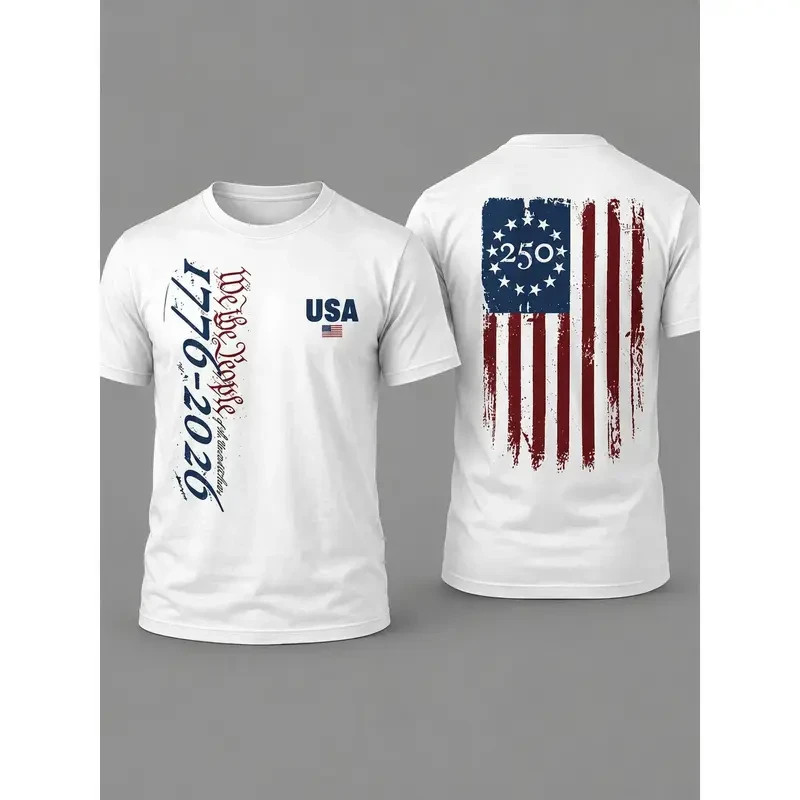 USA Bi50th Anniversary T-Shirt 1776-2026 – Celebrate 250 Years of American Herit
