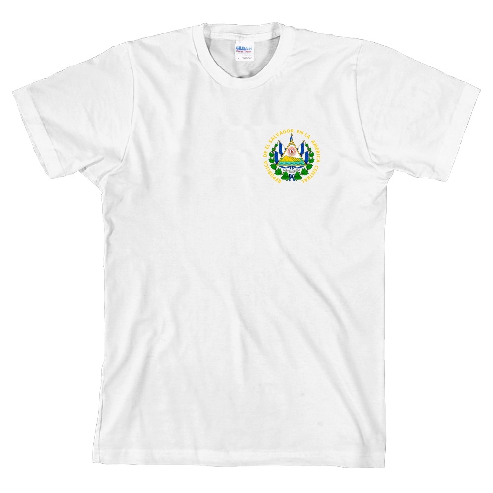 El Salvador Coat of Arms T Shirt Latin America Tee ALL SIZES & NEW