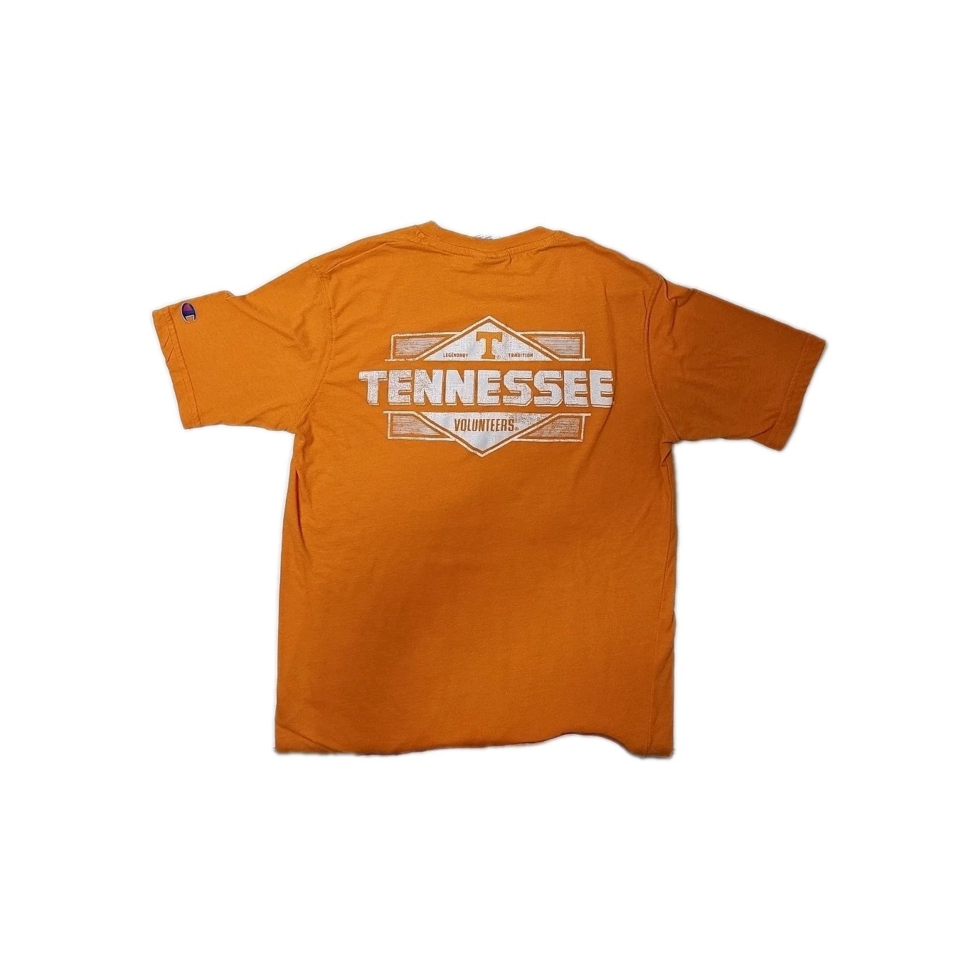 Adult Size Medium Champion Tennessee Volunteers T-shirt Football Sportswear