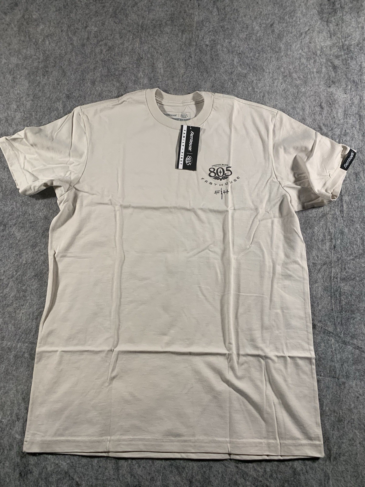 NWT Fasthouse 805 “Time For A Beer Run” Desert Run T-Shirt Sand BRAND NEW