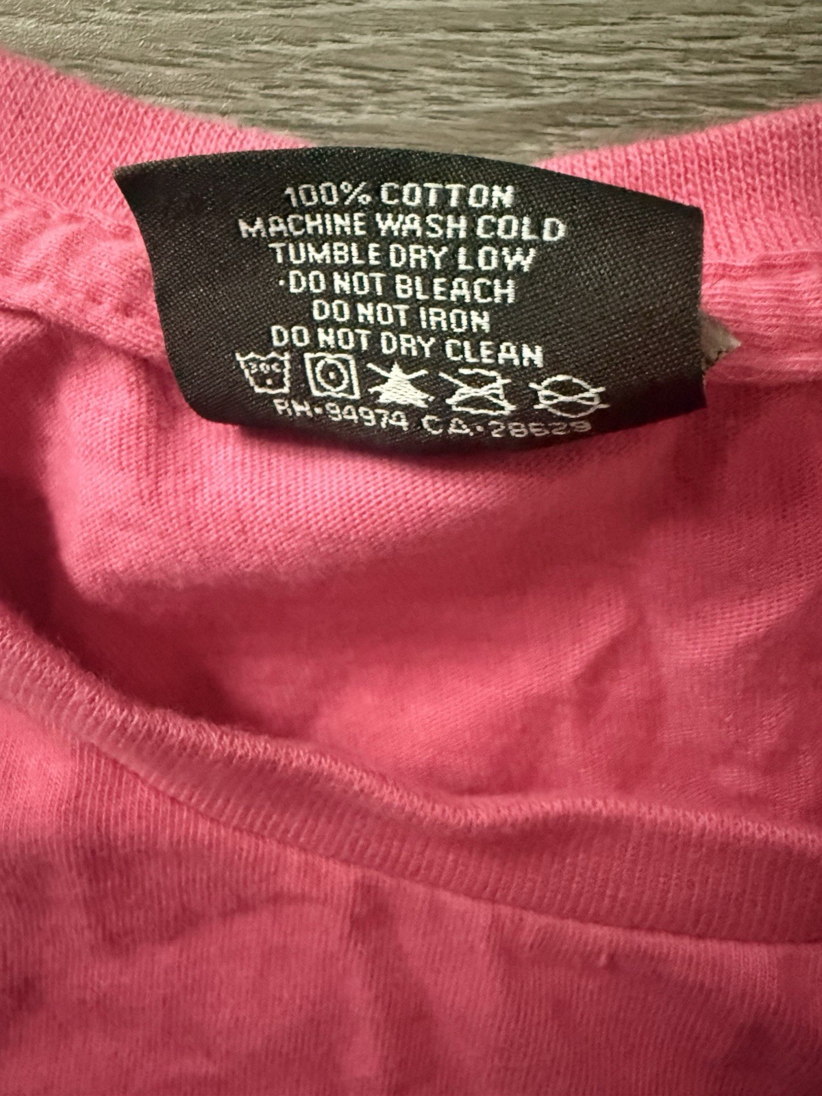 Stussy Paris Logo T-Shirt Pink XXL Big Back Graphic Streetwear