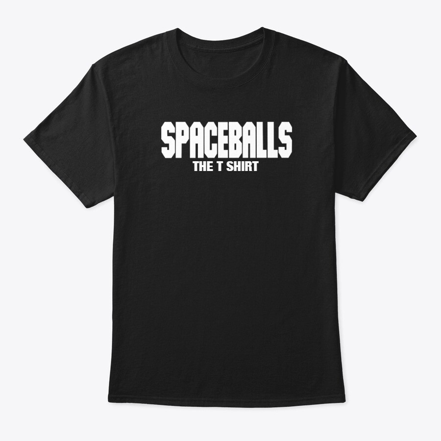SPACEBALLS THE T SHIRT letter Casual Short Sleeve Crew Neck T-Shirt