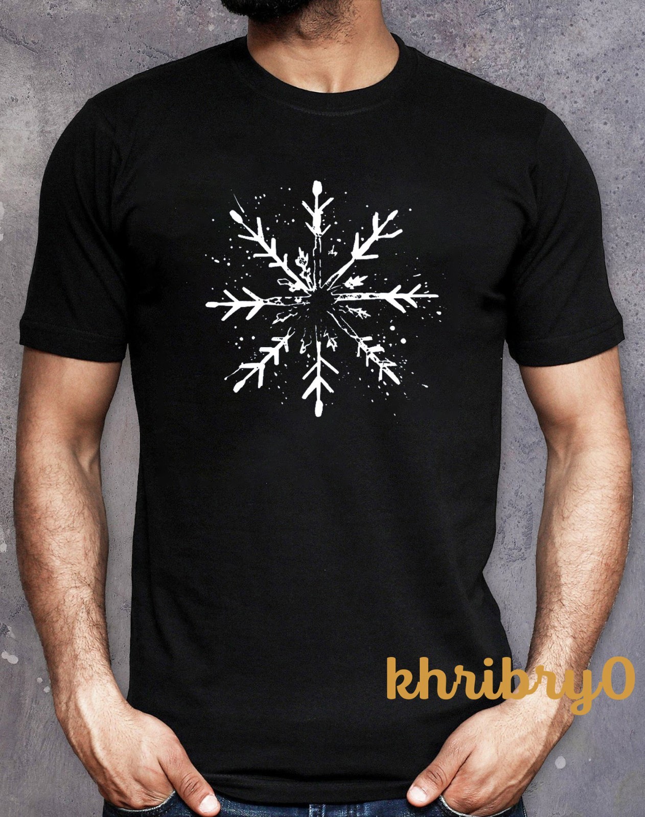 Winter Snowflake Christmas T-shirt