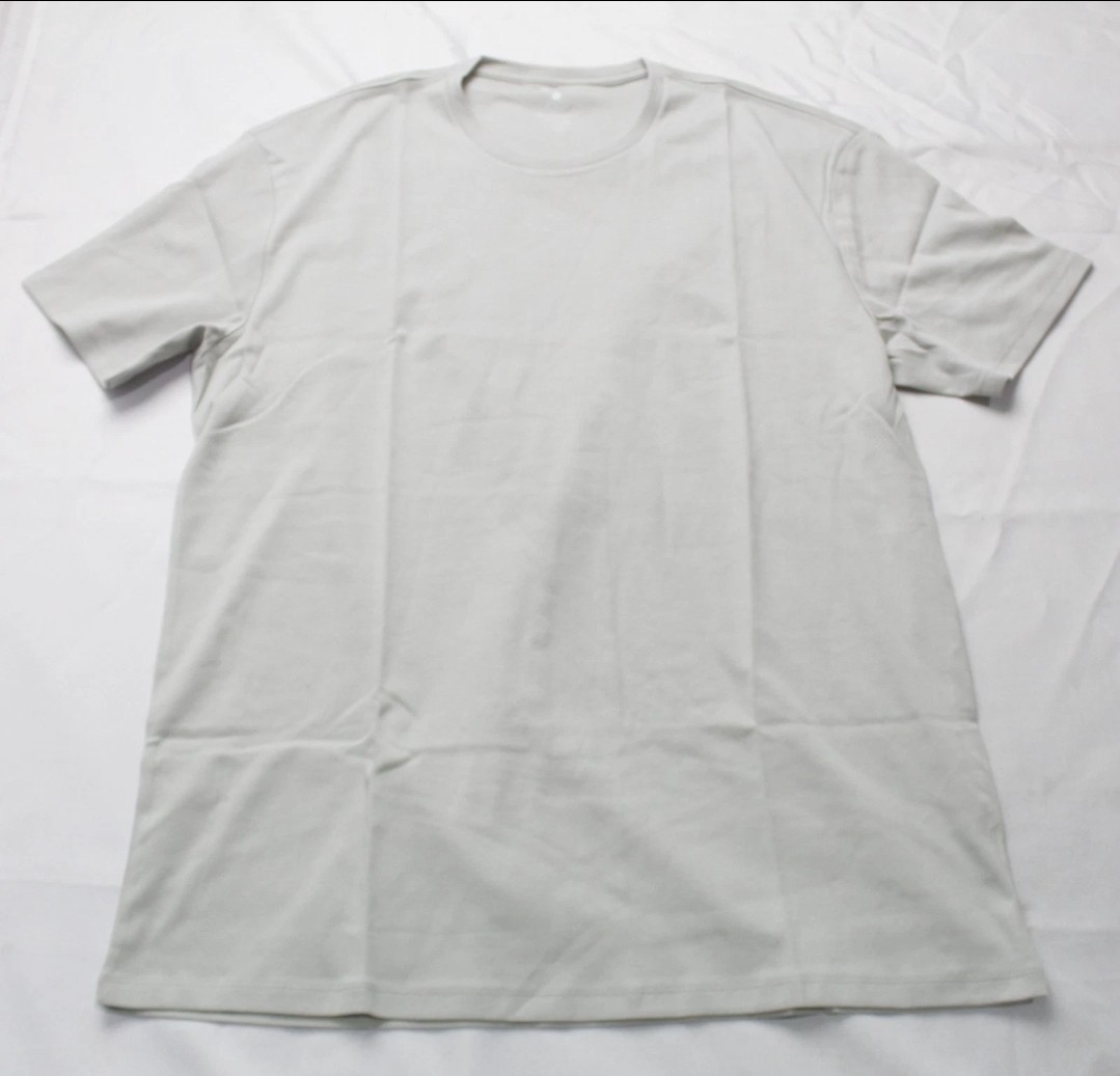 True Classic 100% Pima Cotton T Shirt Crew Neck Vapor Gray Sz L NIP ~ SOLD OUT
