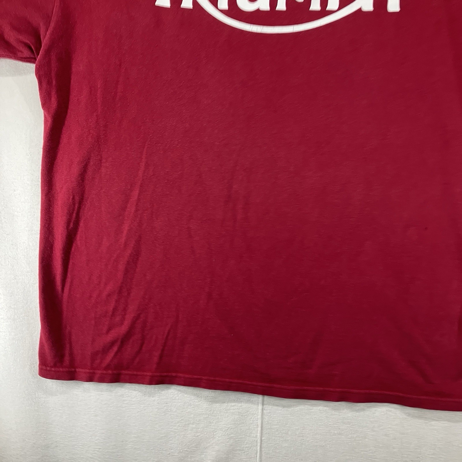 VTG 90s Triumph Motorcycles MENS LARGE Burgundy Spellout Dallas Texas RPM *wear*