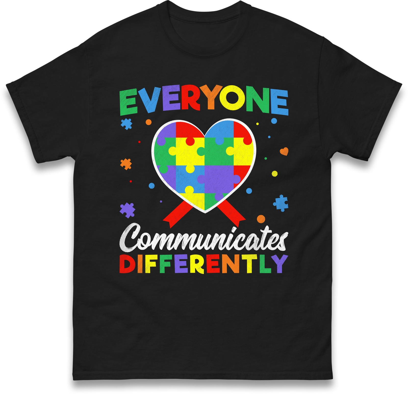 Everyone Communicate Differently Autism Awareness Tee,Autism Understand,Autistic