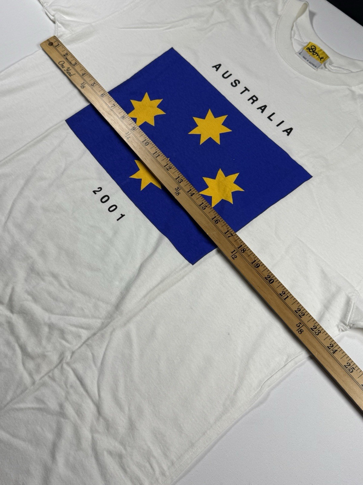 Vintage 2001 Australia Southern Cross T Shirt Mens Large Made In Australia