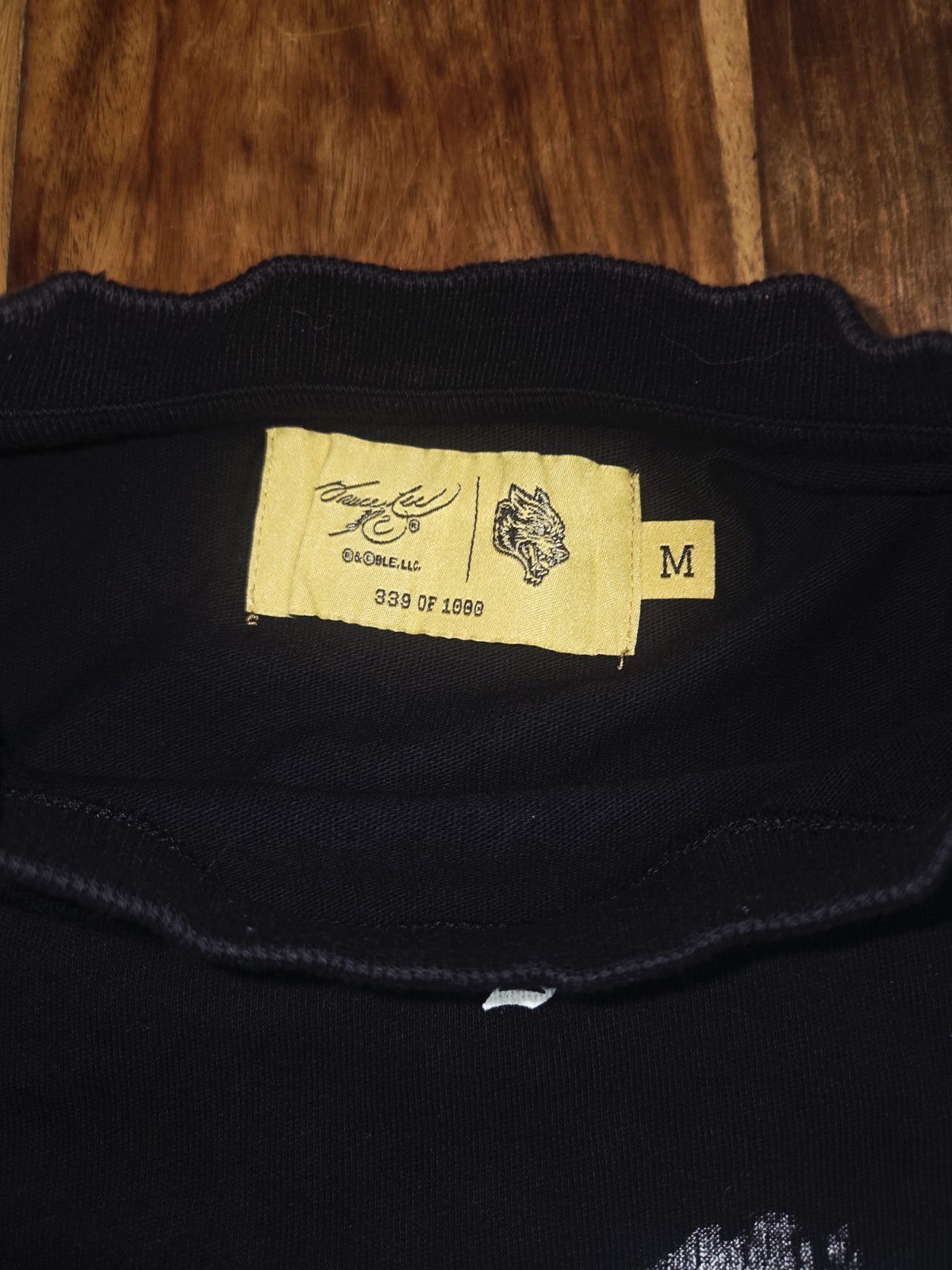 Dqrc Sport/Bruce Lee Collab Men’s Black Graphic Men’s Tee. Size Medium