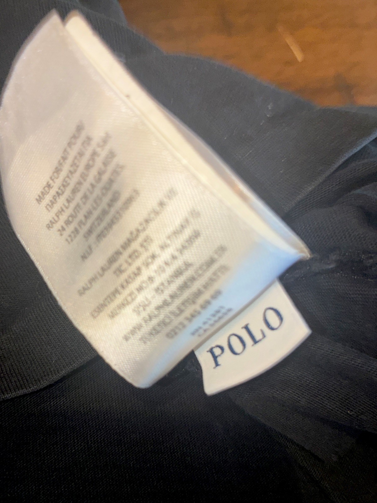 Polo Ralph Lauren Black T-shirt Mens XL Red Pony Logo Short Sleeve