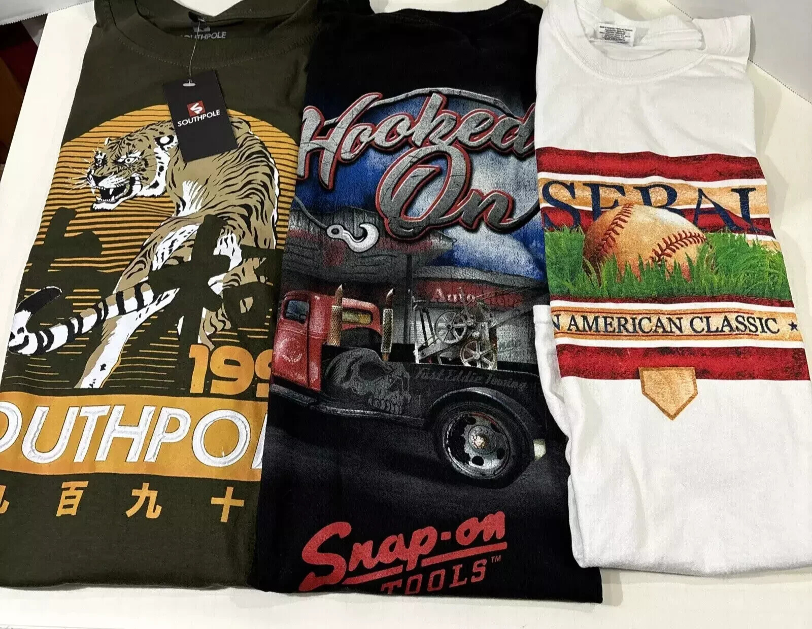 Lot of 5 Random Men’s Graphic Tees T-Shirts LIQUIDATION Size 2X