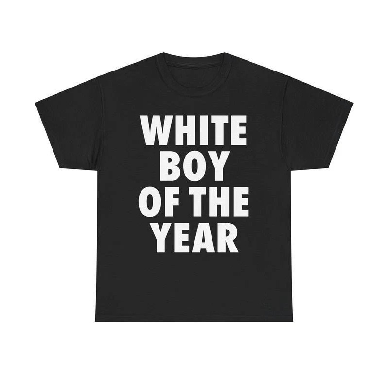 WHITE BOY OF THE YEAR Short Sleeve SHIRT