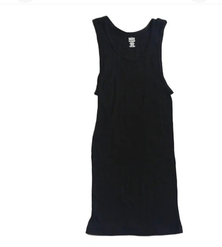 Lot 3 _6 PRO CLUB A SHIRTS TANK TOP WHITE & BLACK PRO CLUB MEN UNDERSHIRT S-5XL