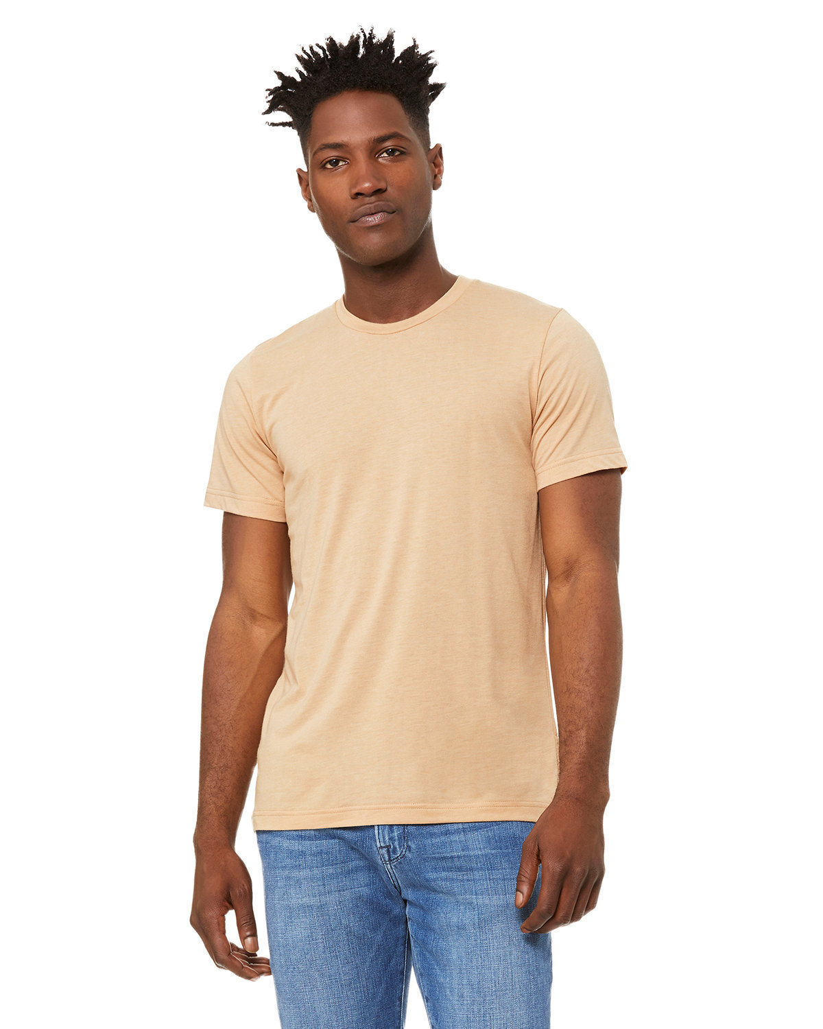 Bella + Canvas Unisex Triblend T-Shirt Crew Neck Short Sleeves 3413C XS-4XL