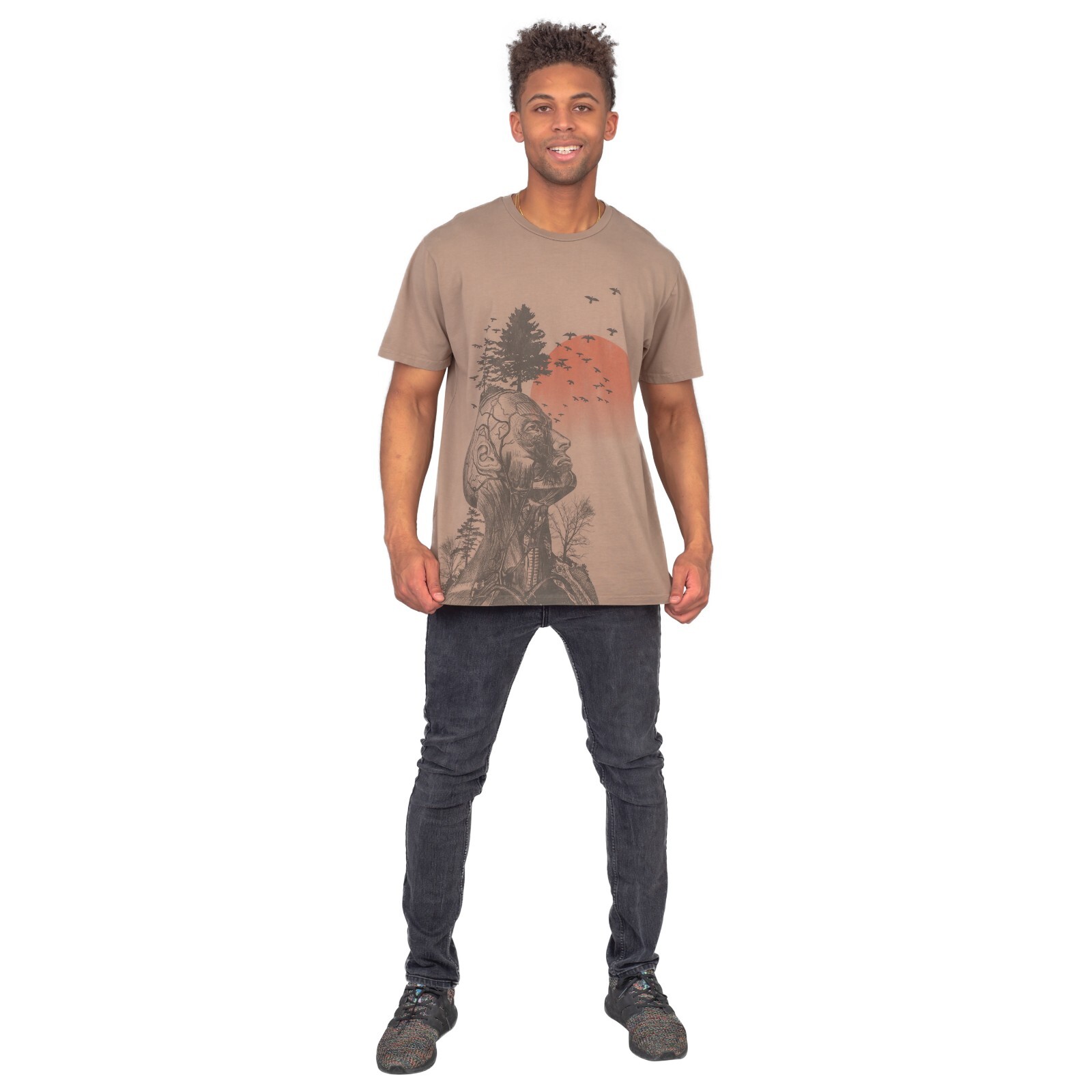 Hangover Alan Unisex Replica Halloween Cosplay Costume Human Tree T-Shirt (XL)