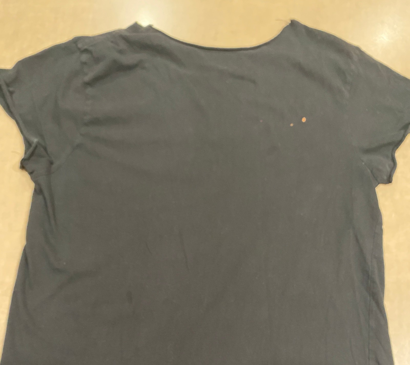 Chopped John Wayne Graphic Tee – Raw Neck Distressed Western Shirt Medium