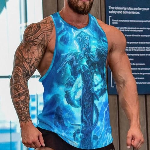 Mythology Lightning 3D Tank Top