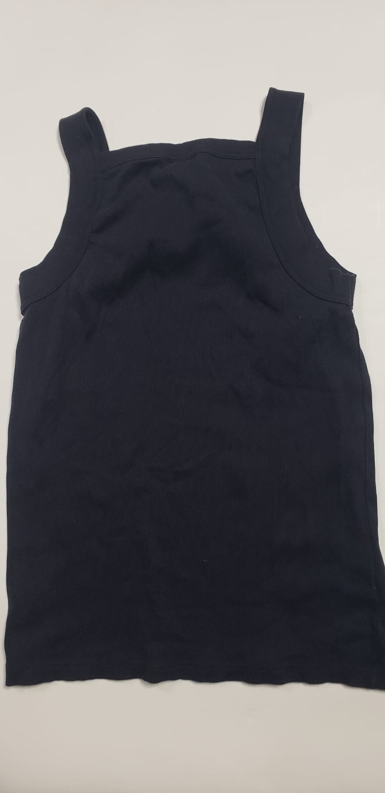 Vintage Men’s 2XL Bodybuilding Gym Workout Stretch Square Neck Tank Top Shirt