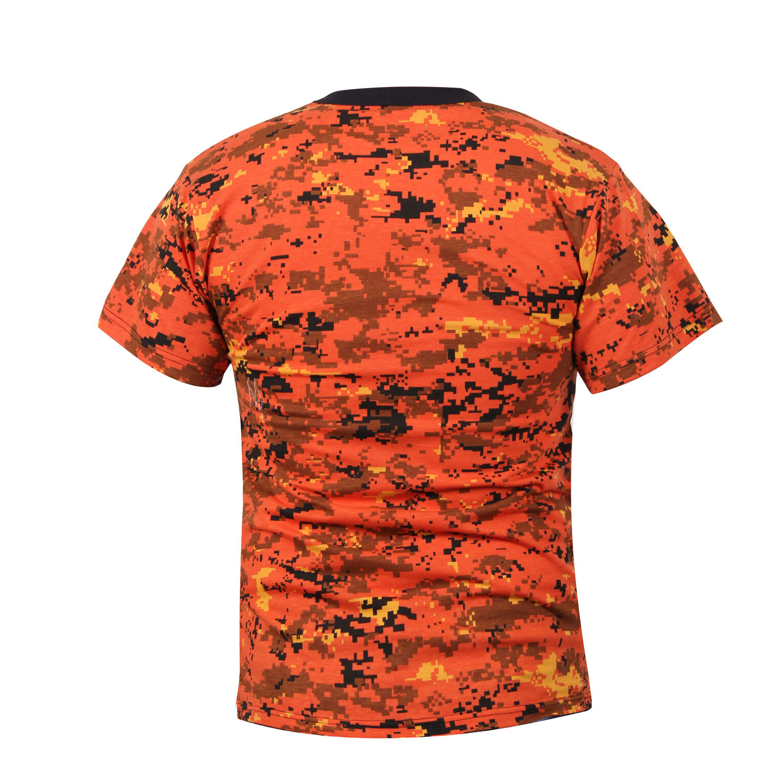 Rothco Men’s Digital Camo T-Shirt – Orange