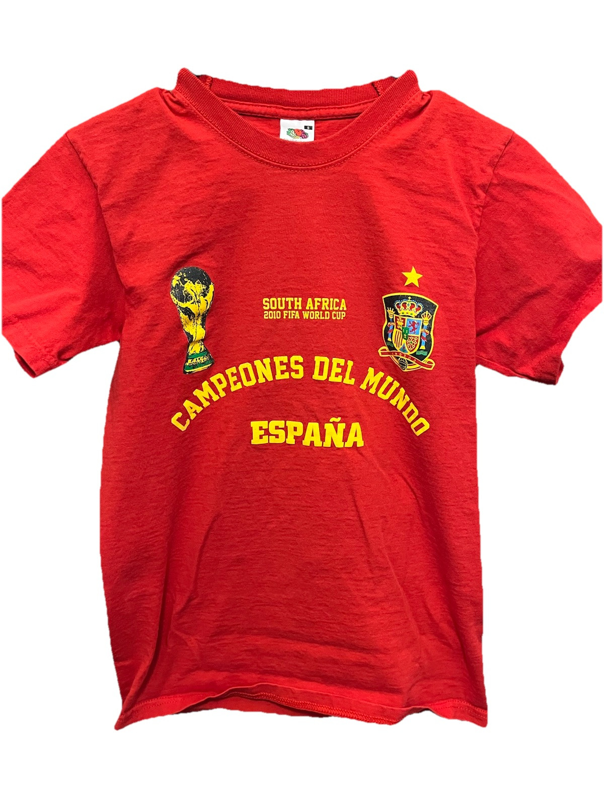 2010 FIFA World Cup Campeones Del Mundo Espana Shirt. Size Small. See Measure*