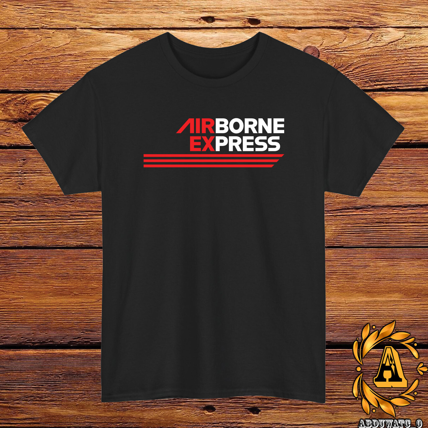 Airborne Express Airlines Logo T-Shirt Black/Grey/White/Navy/Red/Light Blue