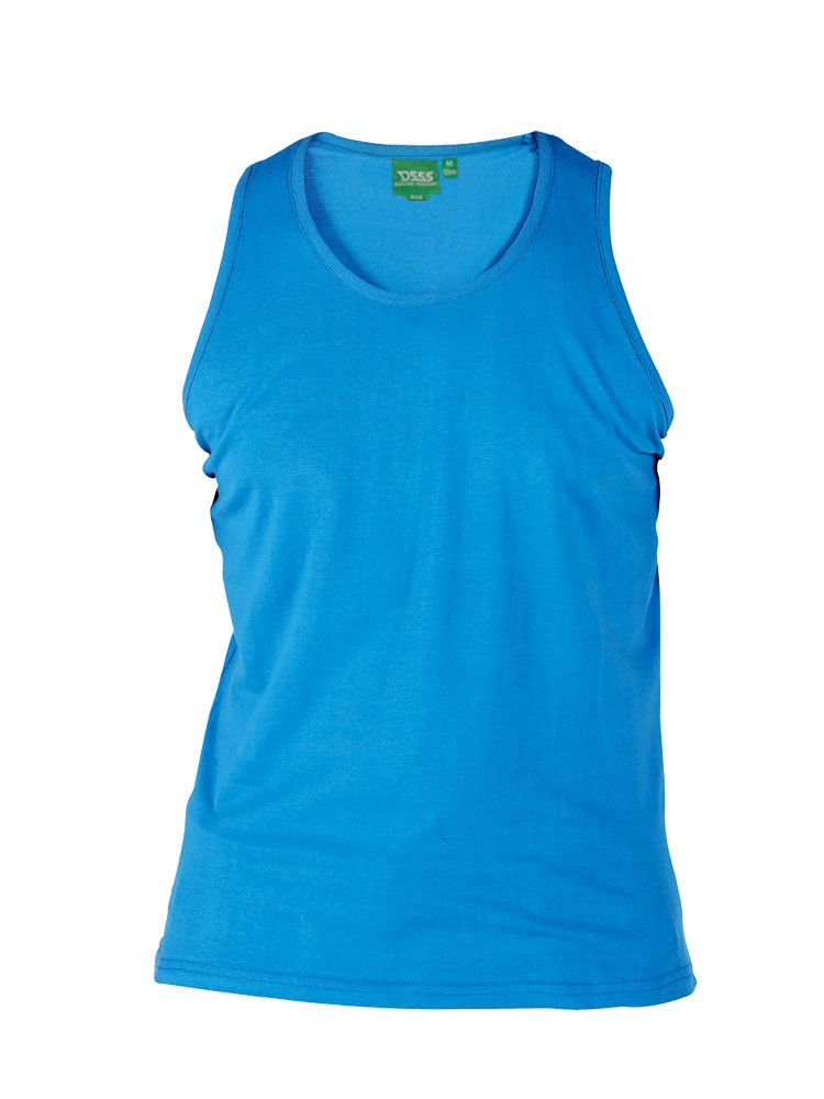 D555 Duke Mens Muscle Vest T-Shirt Cotton Sleeveless Gym Tank Top S M L XL XXL
