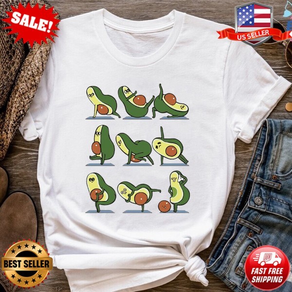 Avocado Do Yoga Tee, Funny Avocado Yoga Shirt, Cute Avocado Sports Lover S-5XL
