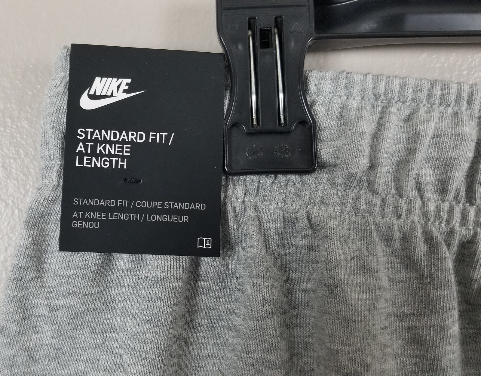 NIKE SWOOSH OUTFIT SHIRT + SHORTS SET GYM WORKOUT BLACK GREY NEW (SIZE XL)
