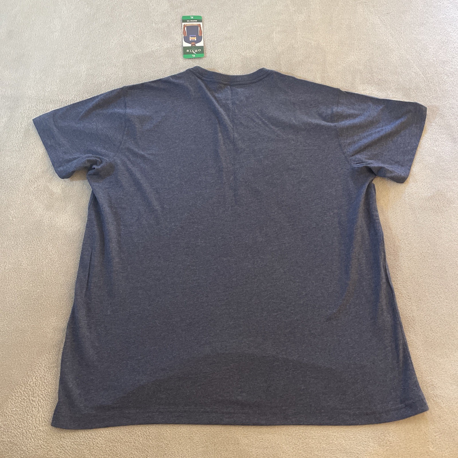 NEW Orvis Outdoor Classic Fit Graphic Tee T Shirt Men’s XL Medieval Blue, Gift