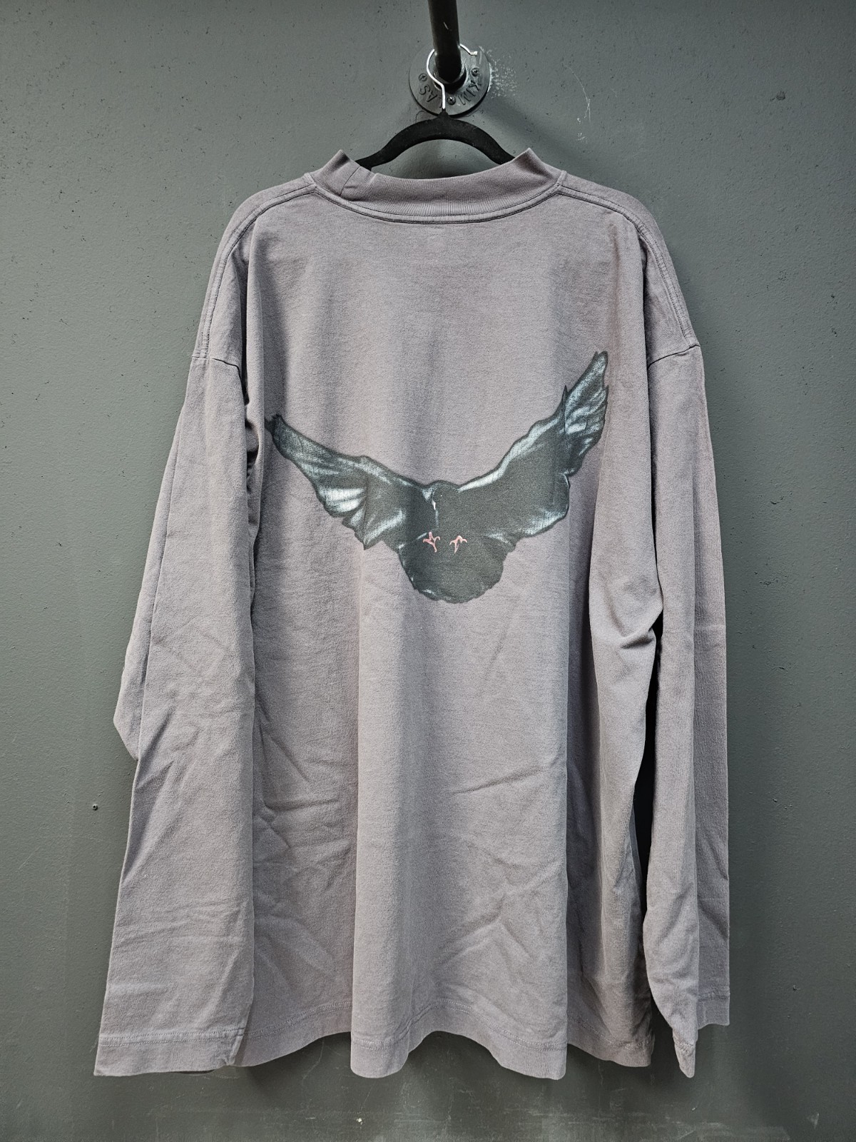 Yeezy Gap Longsleeve Size X Large Grey Dark Grey Two Sided Clean