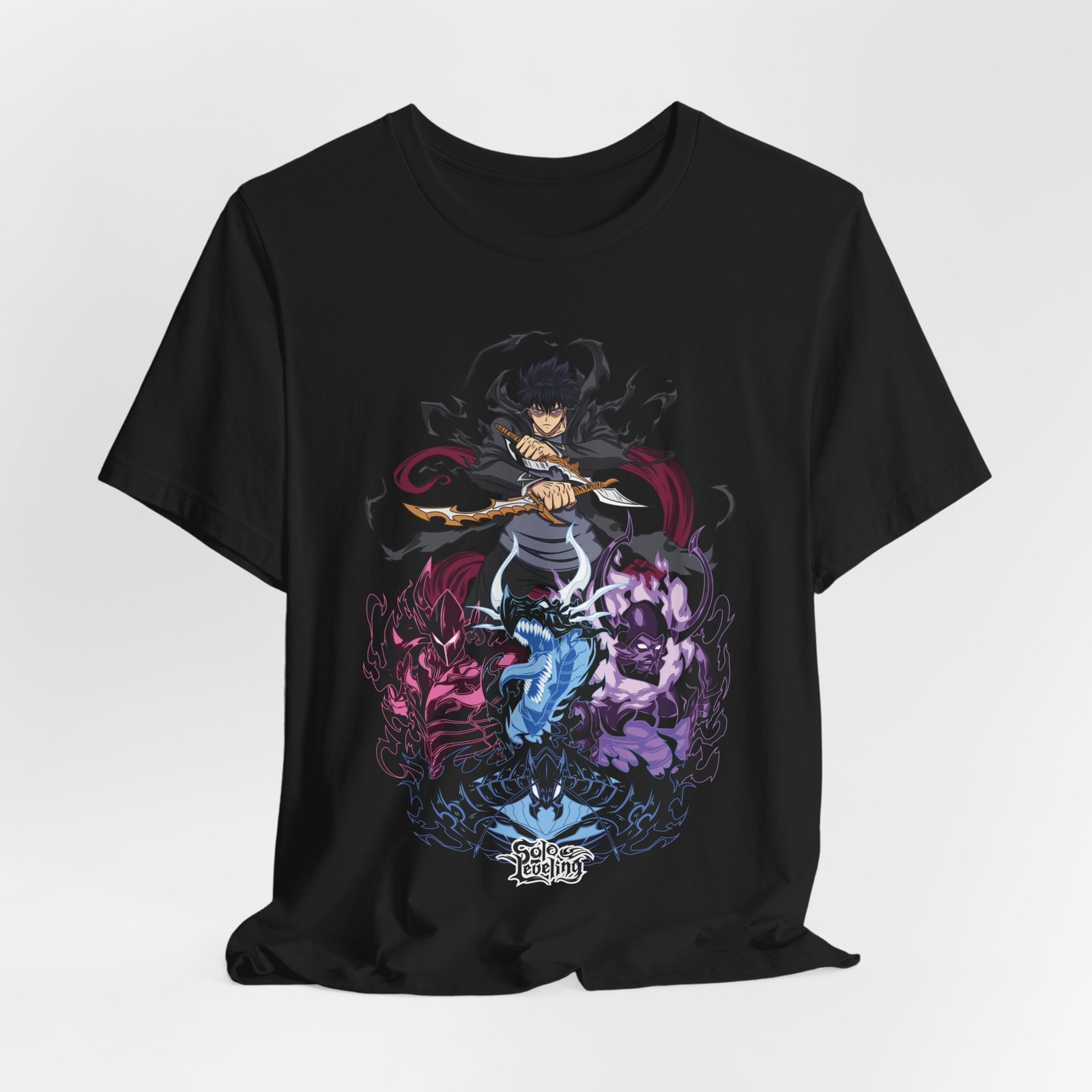 Custom Solo Leveling Shirt – Fan Art Anime Manga Graphic Tee