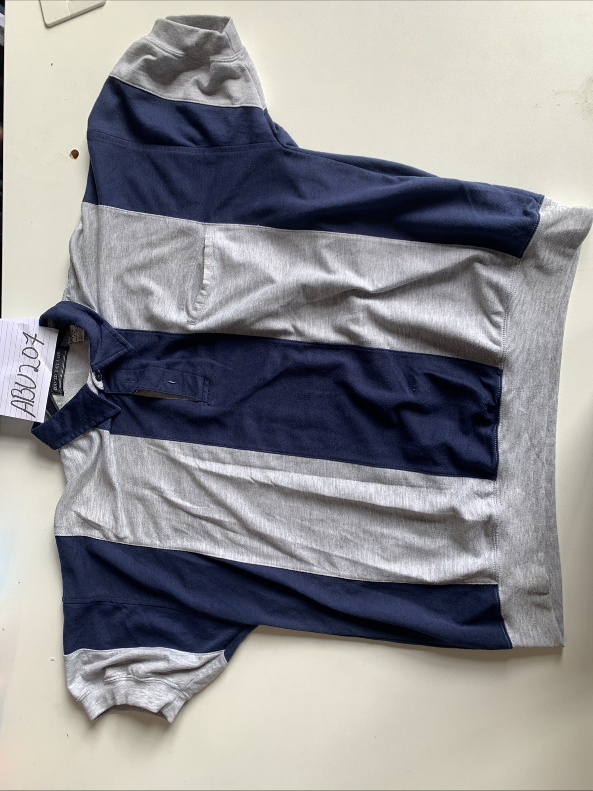 David Taylor T-shirt Polo Men’s Size XL ABU-207