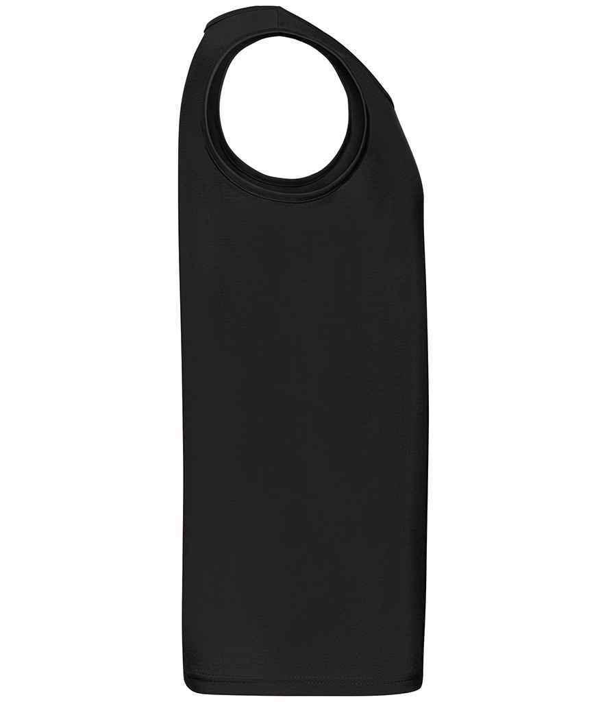 Pack of 1/3/5 Fruit of the Loom Plain Athletic Vest 100% Cotton – S-2XL