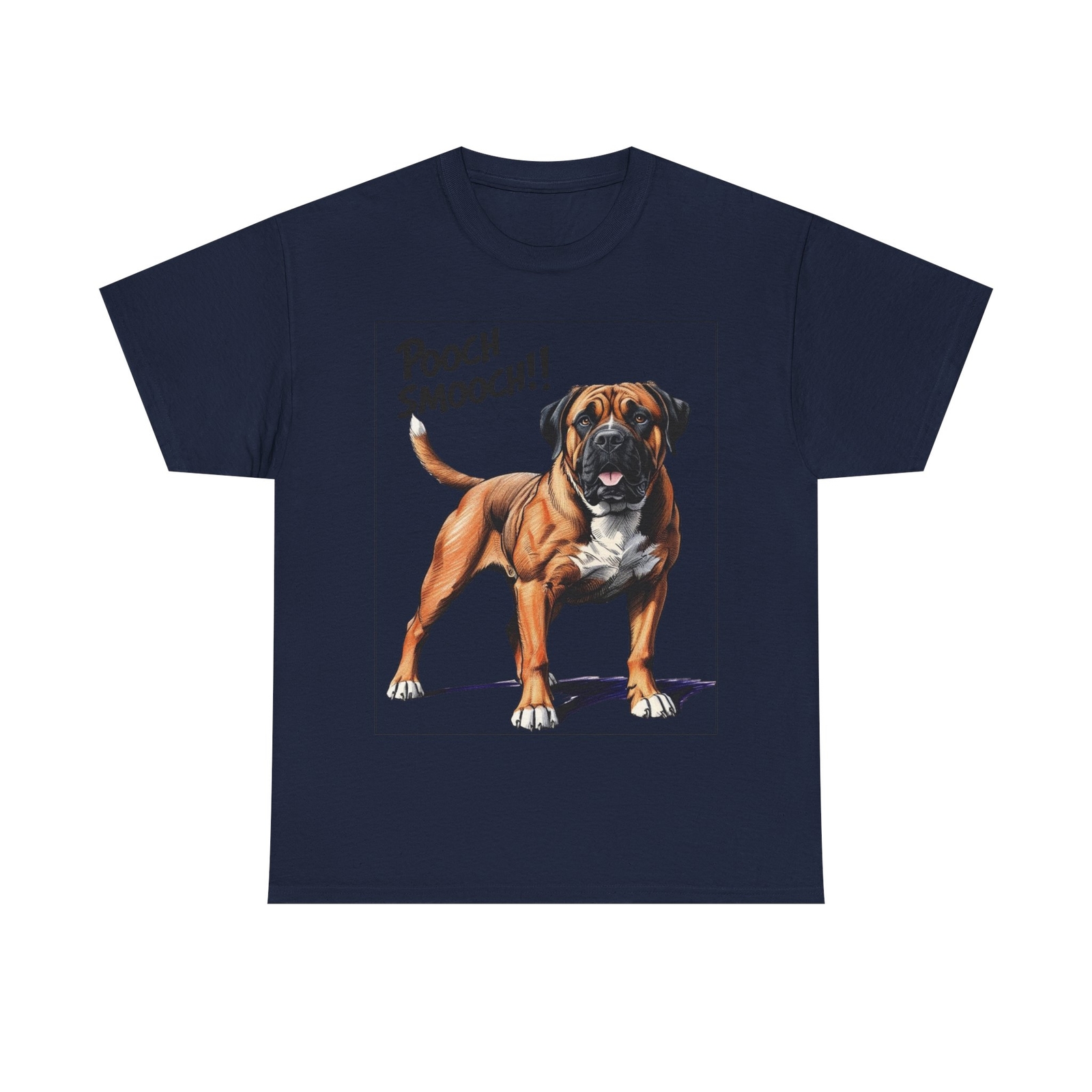 Mastiff Pooch Smooch! Dog Graphic tshirt Gildan Choose Color & Size