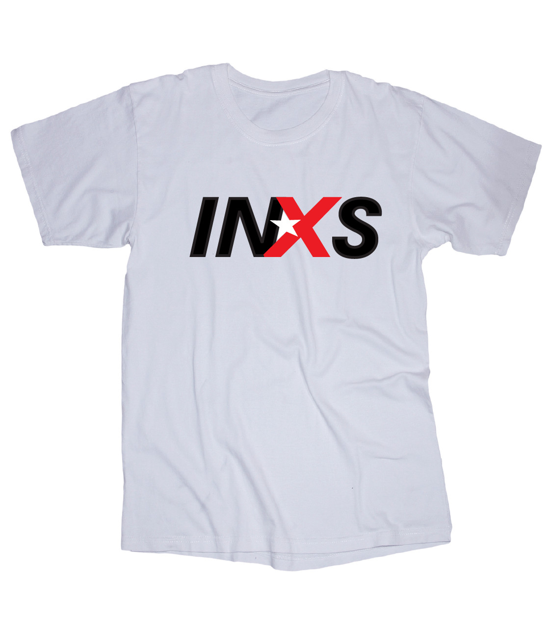 INXS band logo White T-Shirt