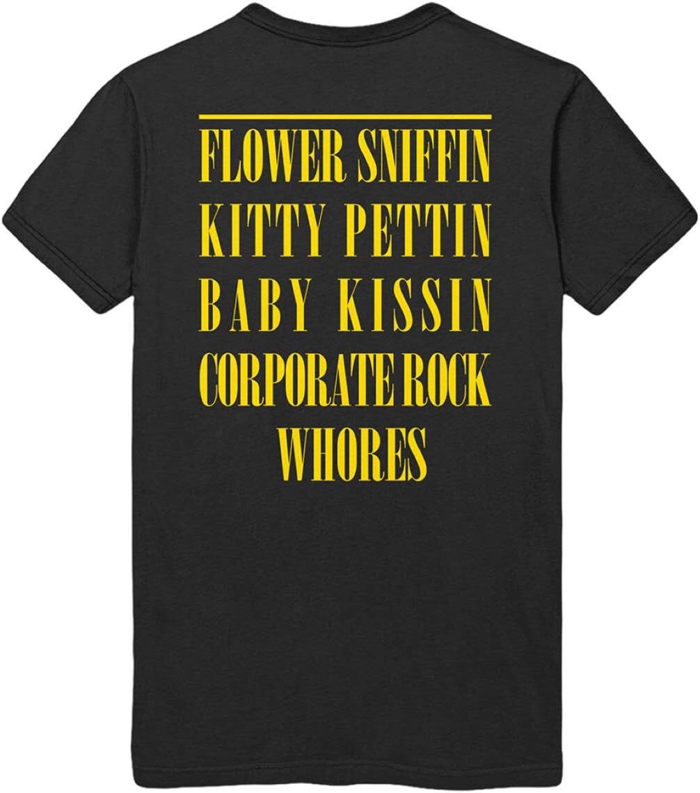 Authentic Nirvana Yellow Happy Face Flower Sniffin’ T-Shirt S-2XL NEW