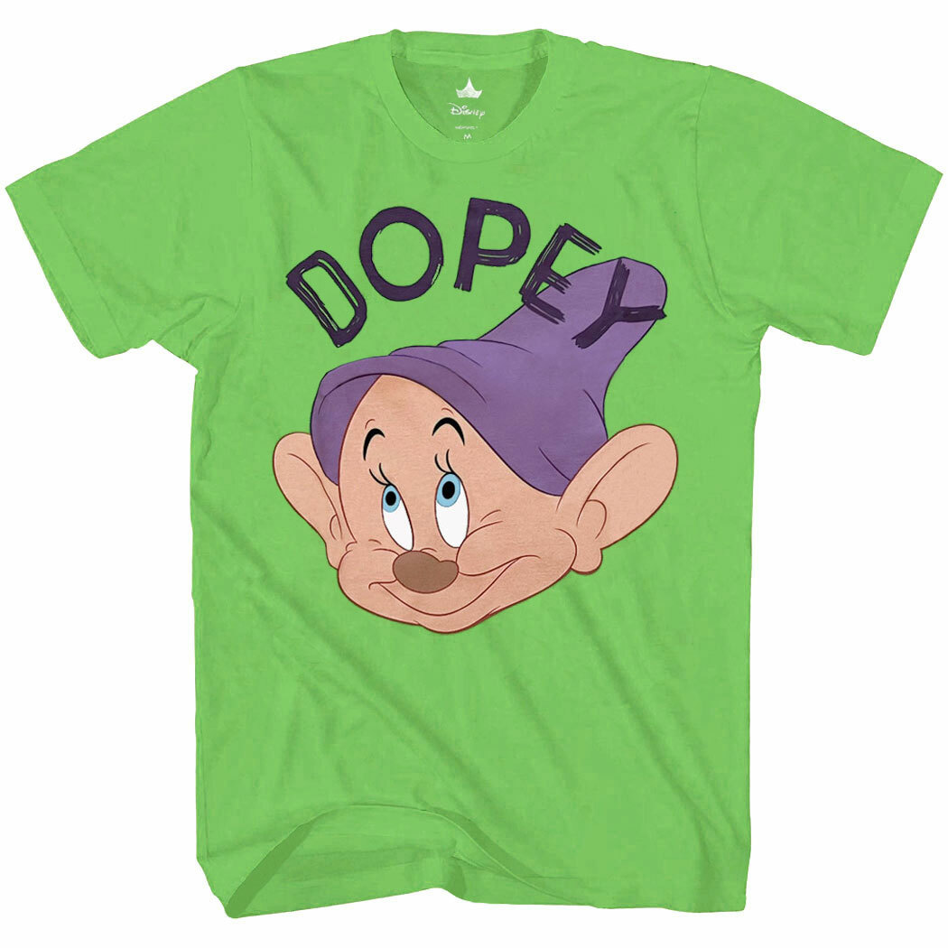 Snow White and Seven Dwarfs Dopey Face T-Shirt
