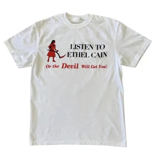 Listen to Ethel Cain or Devil Will Get You 2026 Merch reprint T-Shirt, FAST SHIP