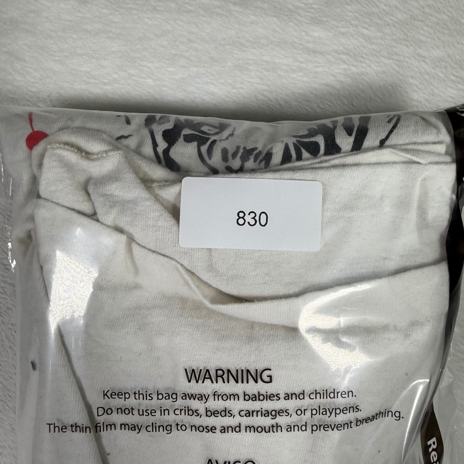 Save The Tiger Graphic T-Shirt WWF World Wildlife Fund Tee Size M