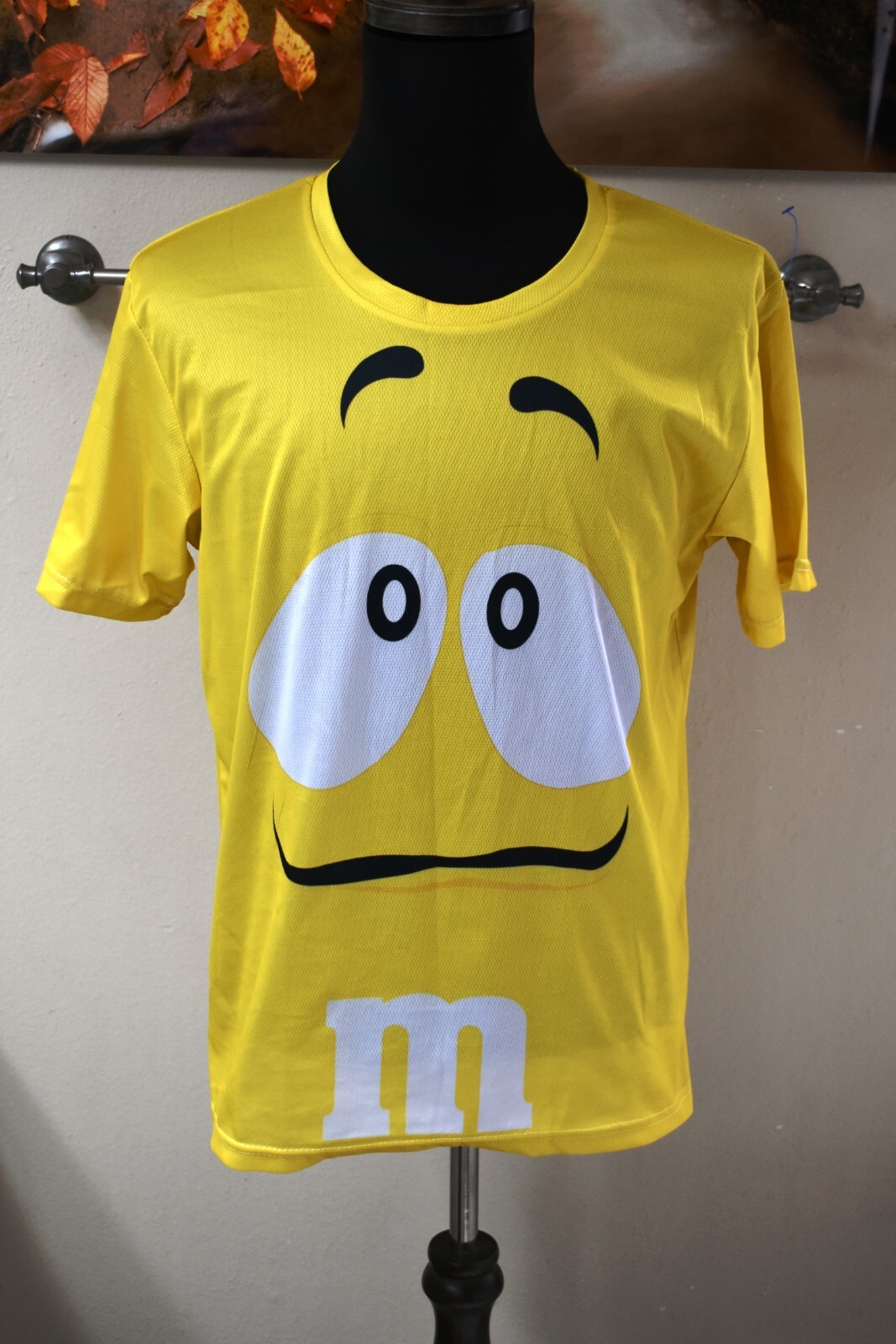 Adult Unisex M&M’s Chocolate Halloween Cosplay Costume 2 SIDE VIEW T-Shirt M
