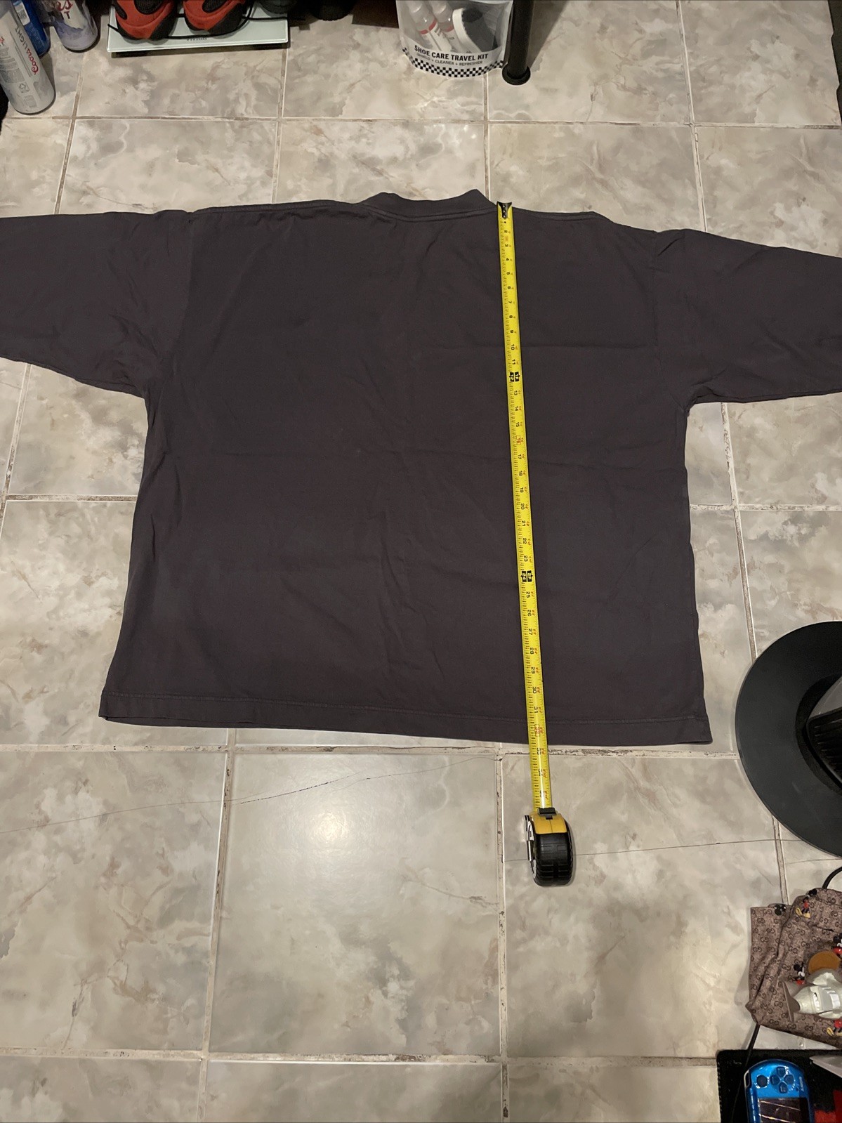 YZY Yeezy Gap Engineered By Balenciaga Oversized T-Shirt Grey SZ Large