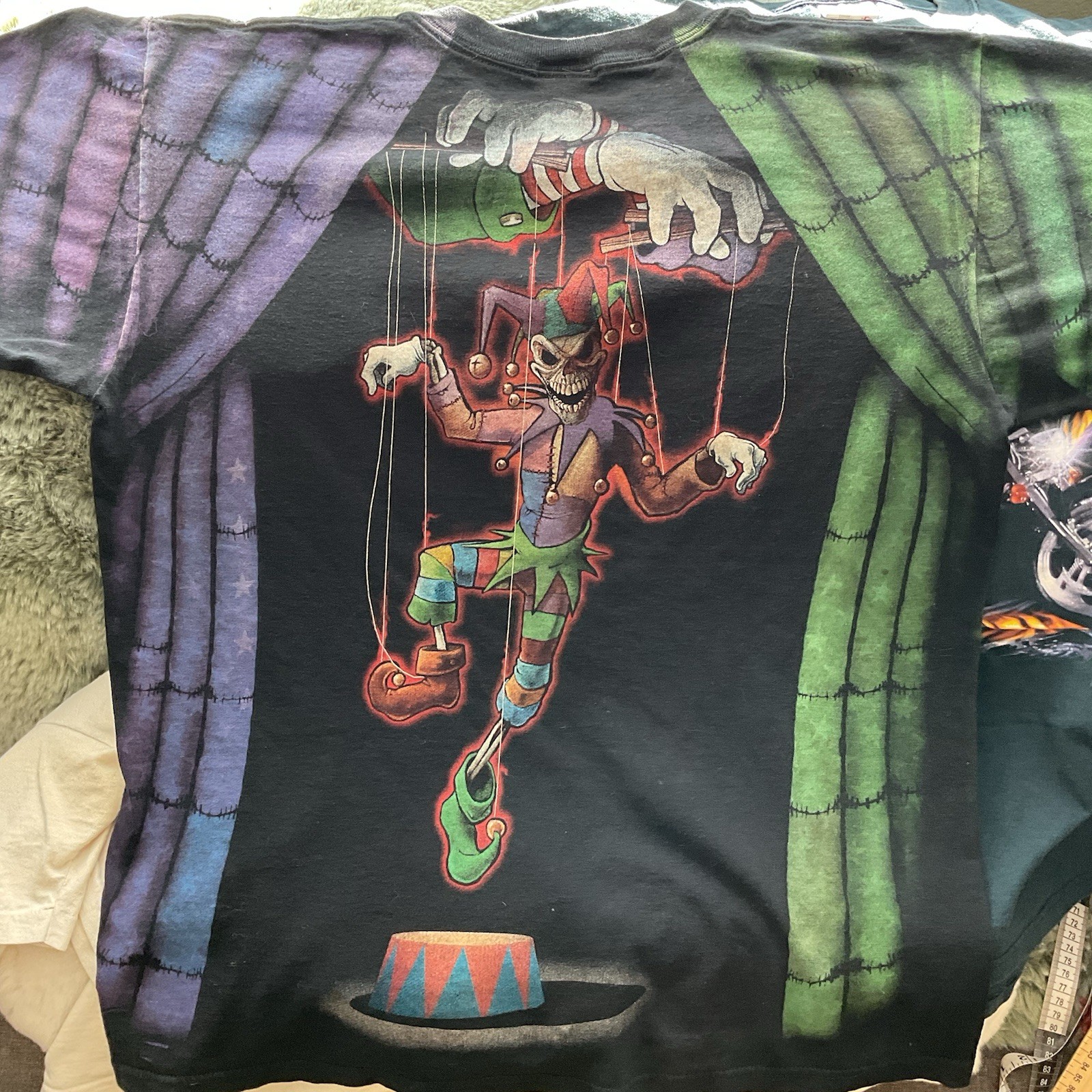 Clown T-shirt, Liquid Blue