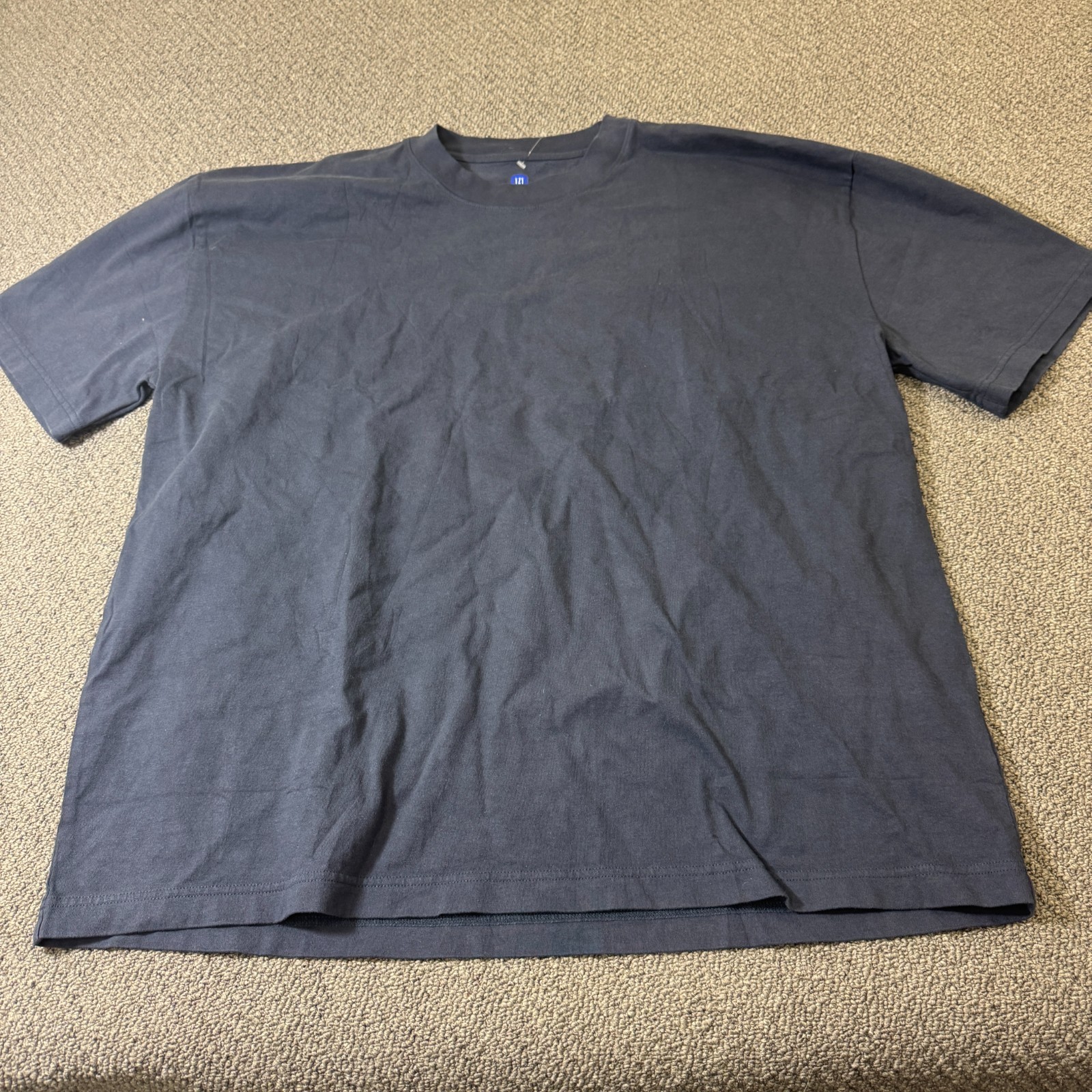 Yeezy Gap Shirt Mens XL X Large Blue Short Sleeve Pullover YZY