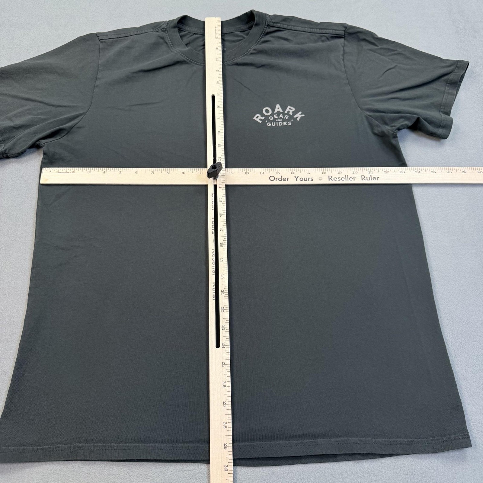 Roark Shirt Mens XL Gray Gear And Guides Adventure Graphic Tee Tagless Outdoor