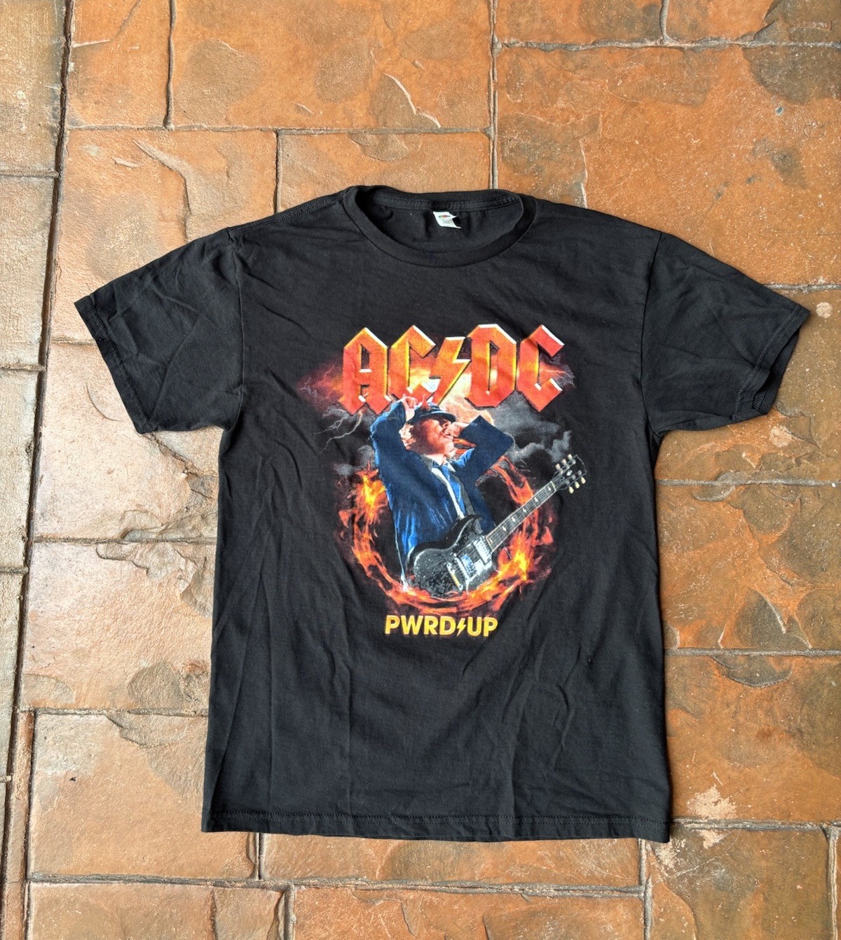 AC/DC Power Up Tour North America 2025 T-Shirt Men’s Small Black