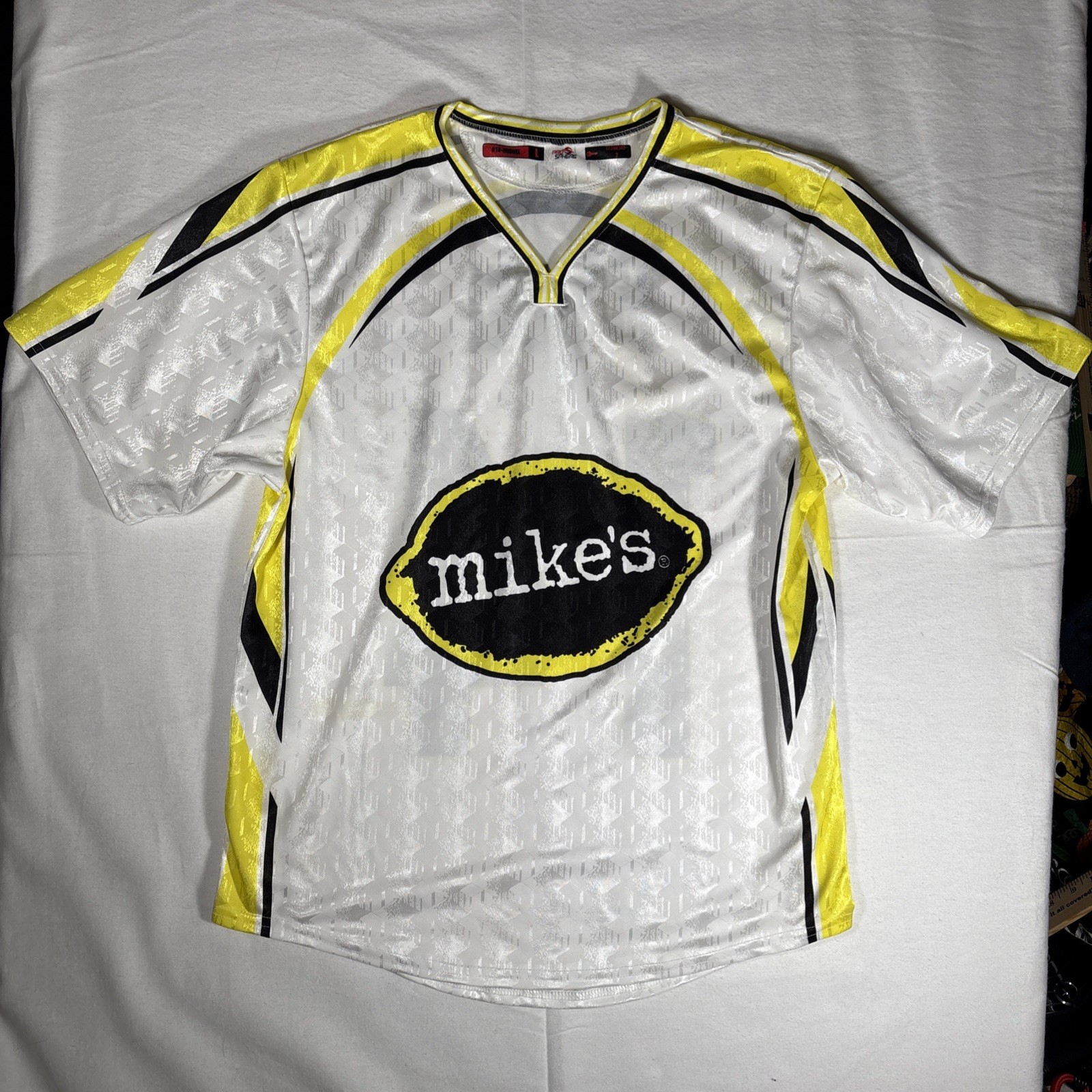 Mikes Hard Lemonade Pro Sphere Miguel #14 maybe soccer jersey? Size L