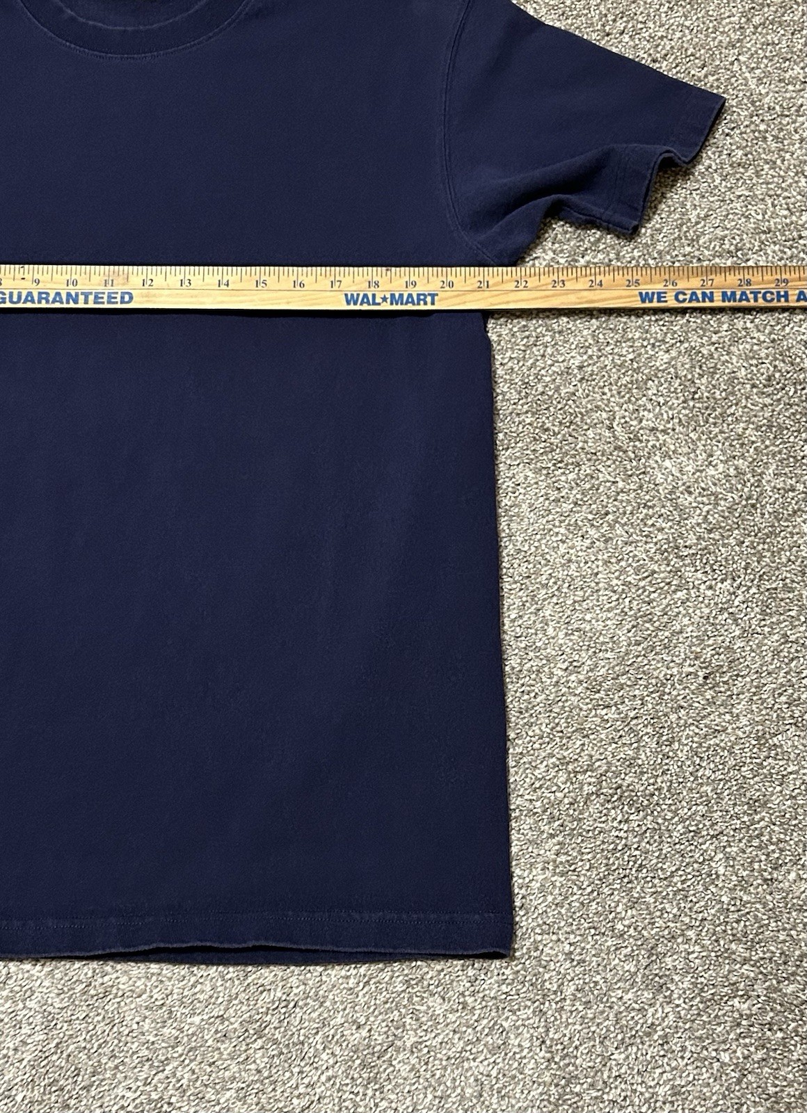 Non Stock Knitting Mills T-Shirt Men’s Size XL Navy Blue USA Made Workwear