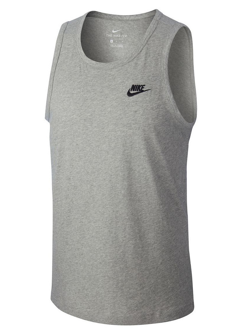 Nike Sportswear Mens Tank Top -M, L, XL, XXL- Sleeveless Tee Grey BQ1260 063